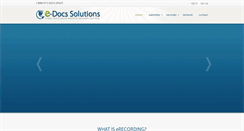 Desktop Screenshot of edocsrecording.com